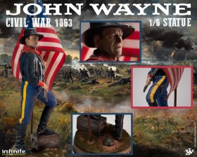 John Wayne Civil War 1863 Statue 1/6 Scale by Infinite Statue