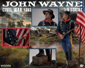 John Wayne Civil War 1863 Statue 1/6 Scale by Infinite Statue