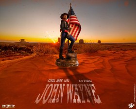 John Wayne Civil War 1863 Statue 1/6 Scale by Infinite Statue