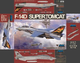 F-14D Super Tomcat (Bombcat) 1/48 Kit by AMK Models