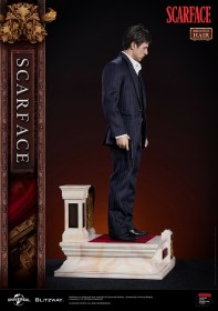 Tony Montana Rooted Hair Version Scarface 1/4 Scale Statue by Blitzway