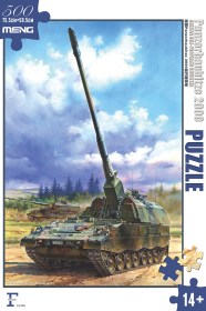 GERMAN PANZERHAUBITZE 2000 SELF-PROPELLED HOWITZER PUZZLE by Meng