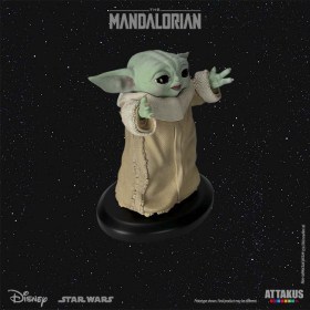 Grogu Happy Star Wars The Mandalorian 1/5 Figure by Attakus