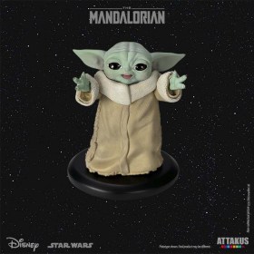 Grogu Happy Star Wars The Mandalorian 1/5 Figure by Attakus