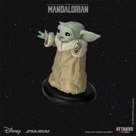 Grogu Happy Star Wars The Mandalorian 1/5 Figure by Attakus