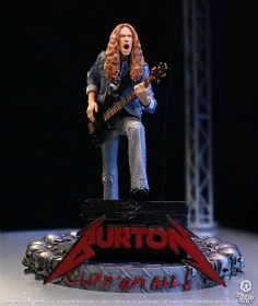 Cliff Burton Metallica Rock Iconz statue by Knucklebonz