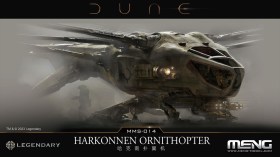 Harkonnen Ornithopter Dune by Meng Model