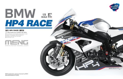 BMW HP4 RACE (PRE-COLORED EDITION) 1/9 by Meng