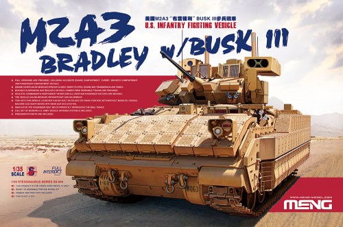 M2A3 Bradley w/BUSK III 1/35 by Meng