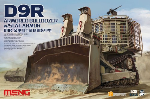 D9R Armored Bulldozer w/Slat Armor 1/35 by Meng