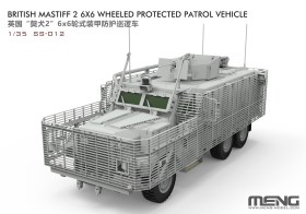 British Mastiff 2 6x6 Wheeled Protected Patrol Vehicle 1/35 by Meng