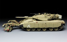 Merkava Mk.3 BAZ w/Nochri Dalet Mine Roller System 1/35 by Meng