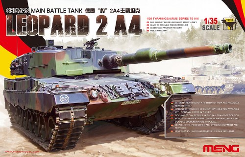 German MBT Leopard 2 A4 1/35 by Meng