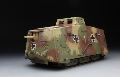 WWI German A7V Tank (Krupp) 1/35 by Meng