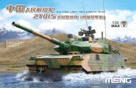 Chinese People's Liberation Army ZTQ15 Light Tank Reactive Armor Type 1/35 by Meng