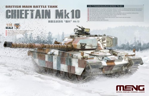 British Main Battle Tank Chieftain Mk.10 1/35 by Meng