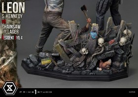 Leon S. Kennedy vs. Chainsaw Villager Resident Evil 4 Statue 1/4 by Prime 1 Studio