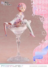 Ram Bonus Version Glass Edition Re:ZERO Starting Life in Another World PVC 1/7 Statue by Prime 1 Studio