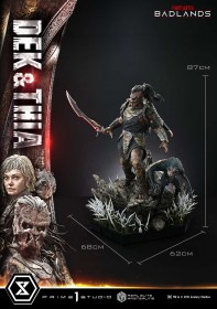 Dek & Thia Predator Badlands 1/3 Statue by Prime 1 Studio