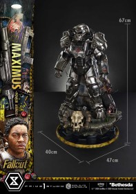 Maximus Power Armor Fallout 1/4 Statue by Prime 1 Studio