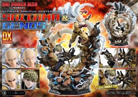 Saitama & Genos DX Bonus Version One-Punch Man 1/4 Statue by Prime 1 Studio