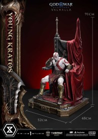 Young Thyself Kratos God of War Ragnarok 1/3 Statue by Prime 1 Studio