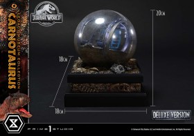 Carnotaurus DX Jurassic World Fallen Kingdom 1/15 Statue by Prime 1 Studio