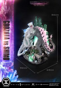 Godzilla vs Shimo Bonus Ver. Godzilla x Kong The New Empire Statue by Prime 1 Studio