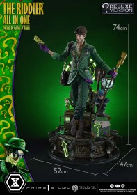 The Riddler All In One (Design by Carlos D'Anda) DX Bonus Version DC Comics 1/3 Statue by Prime 1 Studio
