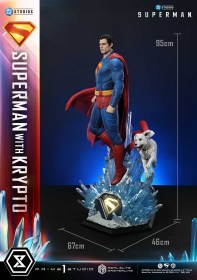 Superman with Krypto Bonus Version Superman (2025) 1/3 Statue by Prime 1 Studio