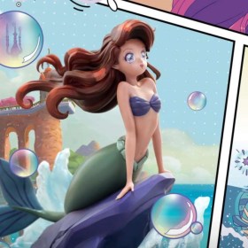Ariel The Little Mermaid Disney Anime Princess PVC Statue by Iron Studios