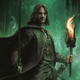 Aragorn Unleashed The Lord of the Rings Art 1/10 Scale Statue by Iron Studios