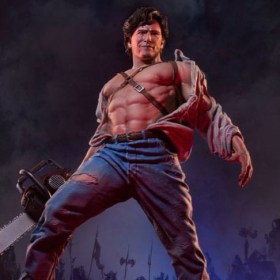 Ash Army of Darkness Premier Series 1/4 Statue by PCS