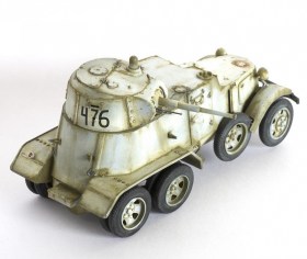 Soviet armored car BA-10 by Zvezda