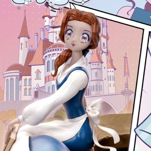 Belle Disney Anime Princess PVC Statue by Iron Studios