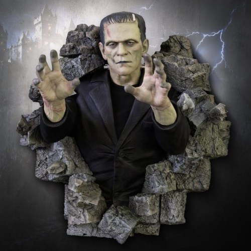 Boris Karloff as Frankenstein's Monster Frankenstein 1/1 Wall Mount by HCG