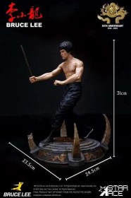 Bruce Lee Kali Sticks Fight Deluxe Basement Version Enter the Dragon Movie 1/6 Statue by Star Ace Toys