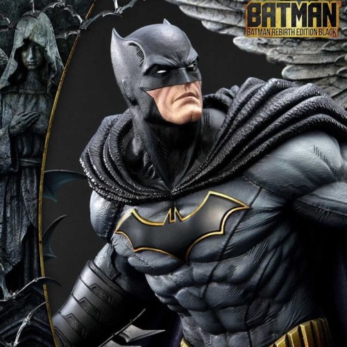 Batman Rebirth Edition Black Batman 1/4 Statue by Prime 1 Studio