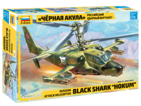 Russian attack helicopter Black Shark "Hocum" by Zvezda