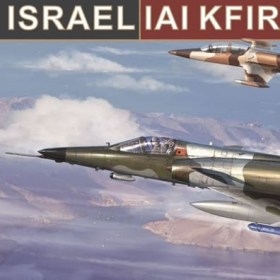 Aircraft 1/48 Kfir C2/C7 Israeli AF Fighter Kit by AMK Models