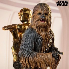 Chewbacca and C-3PO Star Wars Premium Format Figure by Sideshow Collectibles