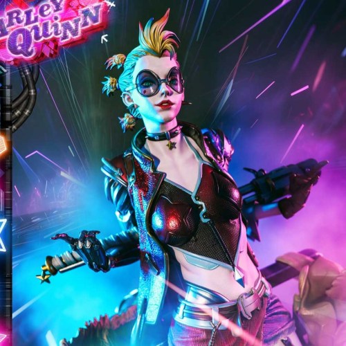 Cyberpunk Harley Quinn Batman Ultimate Premium Masterline Series 1/4 Statue by Prime 1 Studio