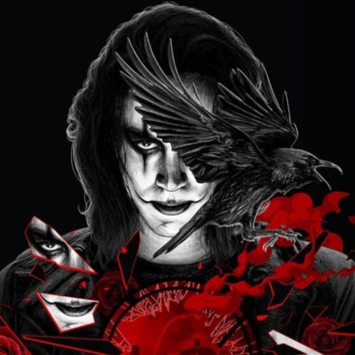 The Crow Art Print Limited Edition by HCG