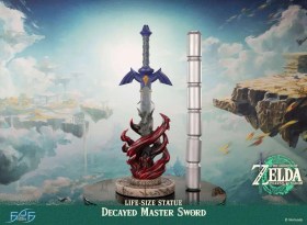 Decayed Master Sword The Legend of Zelda Tears of the Kingdom 1/1 Life Size Statue by First 4 Figures