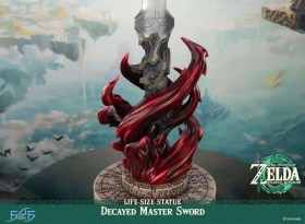 Decayed Master Sword The Legend of Zelda Tears of the Kingdom 1/1 Life Size Statue by First 4 Figures