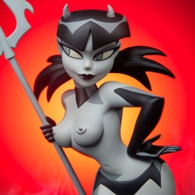 Devil Girl (Black and White Variant) Original Artist Series Statue by Sideshow Collectibles