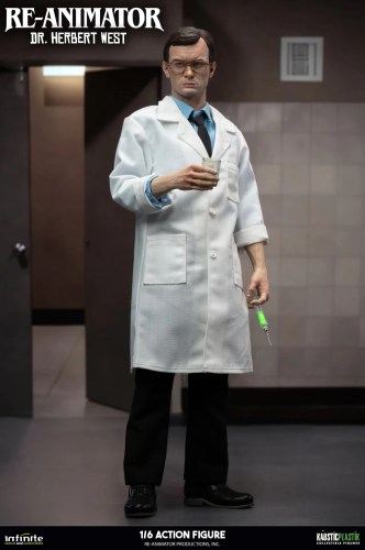 Doctor Herbert West Standard Edition Re-animator 1/6 Action Figure by Infinite Statue