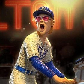 Elton John Iconz Statue by Knucklebonz