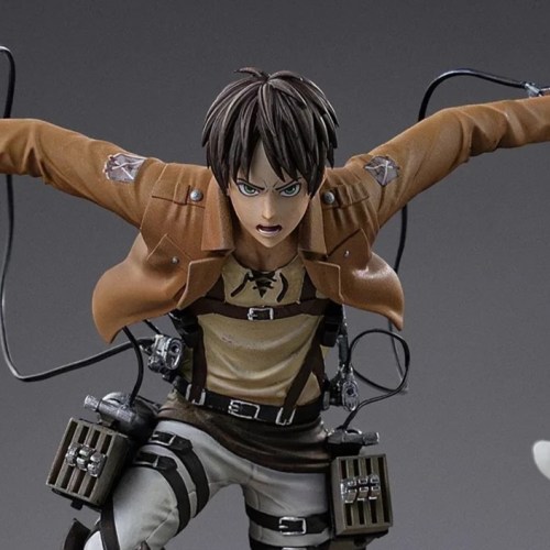 Eren Yeager Attack on Titan Art 1/10 Scale Statue by Iron Studios