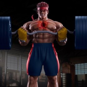 Evil Ryu Powerlifting Street Fighter Premier Series 1/4 Statue by PCS